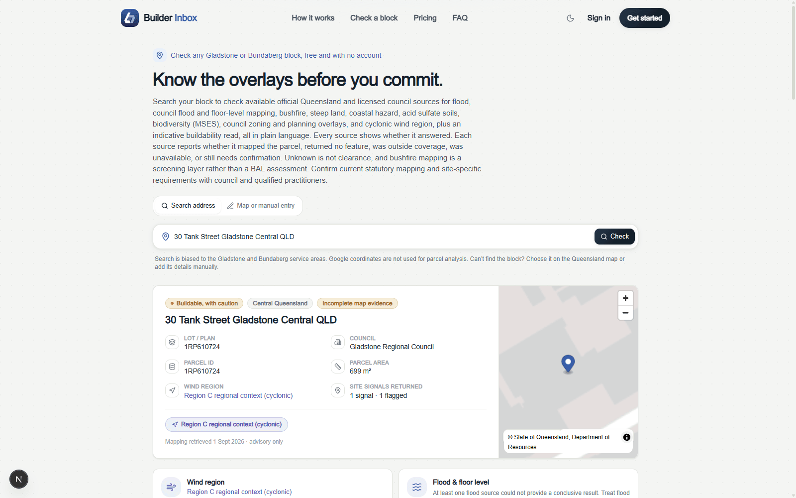Builder Inbox preview